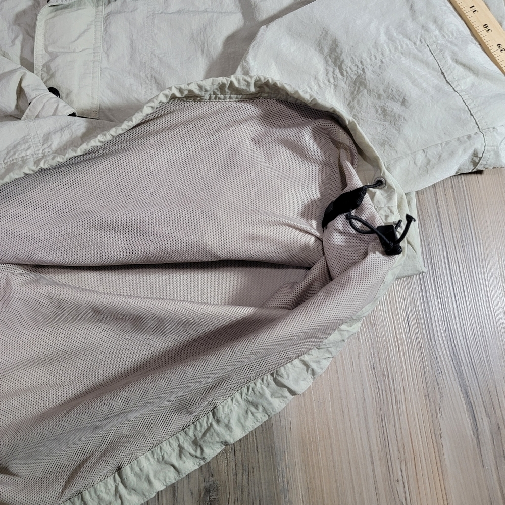 Vintage Mens Ralph Lauren and Chaps Nylon pullover Tan Jacket Size XL - Picture 6 of 12